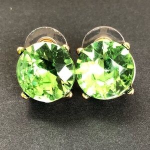 Light Green Post Earrings